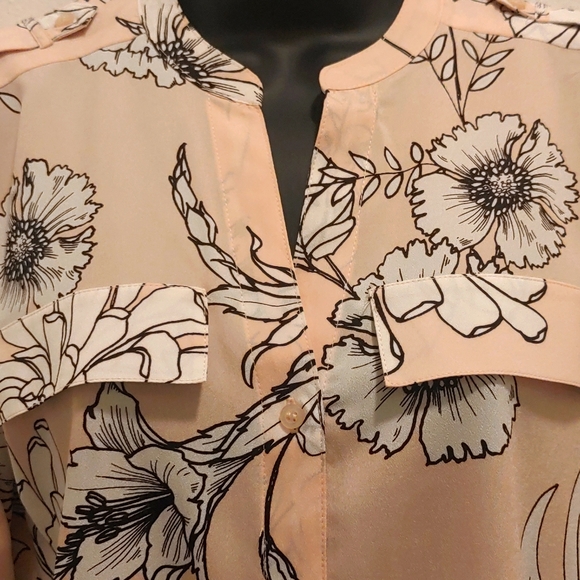 Calvin Klein Button Top Size XS - Picture 2 of 11